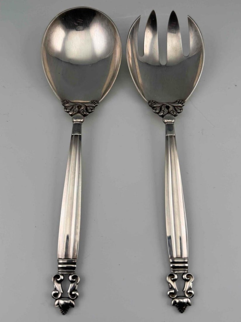 Georg Jensen Sterling Silver Serving Set - 2
