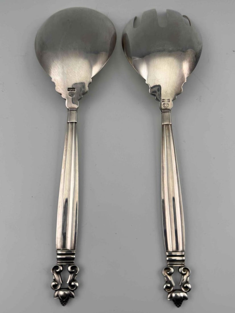Georg Jensen Sterling Silver Serving Set - 3