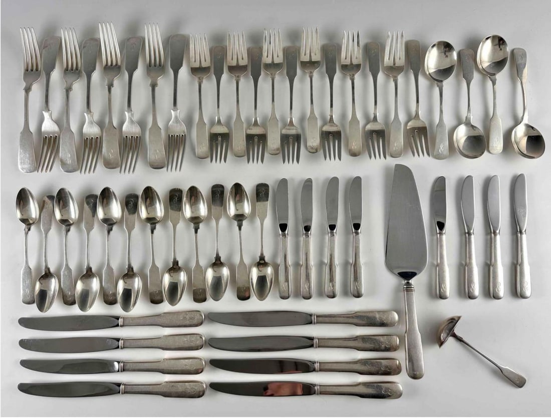 Gorham Sterling Silver Flatware Service, 54 Pieces (1 of 20)