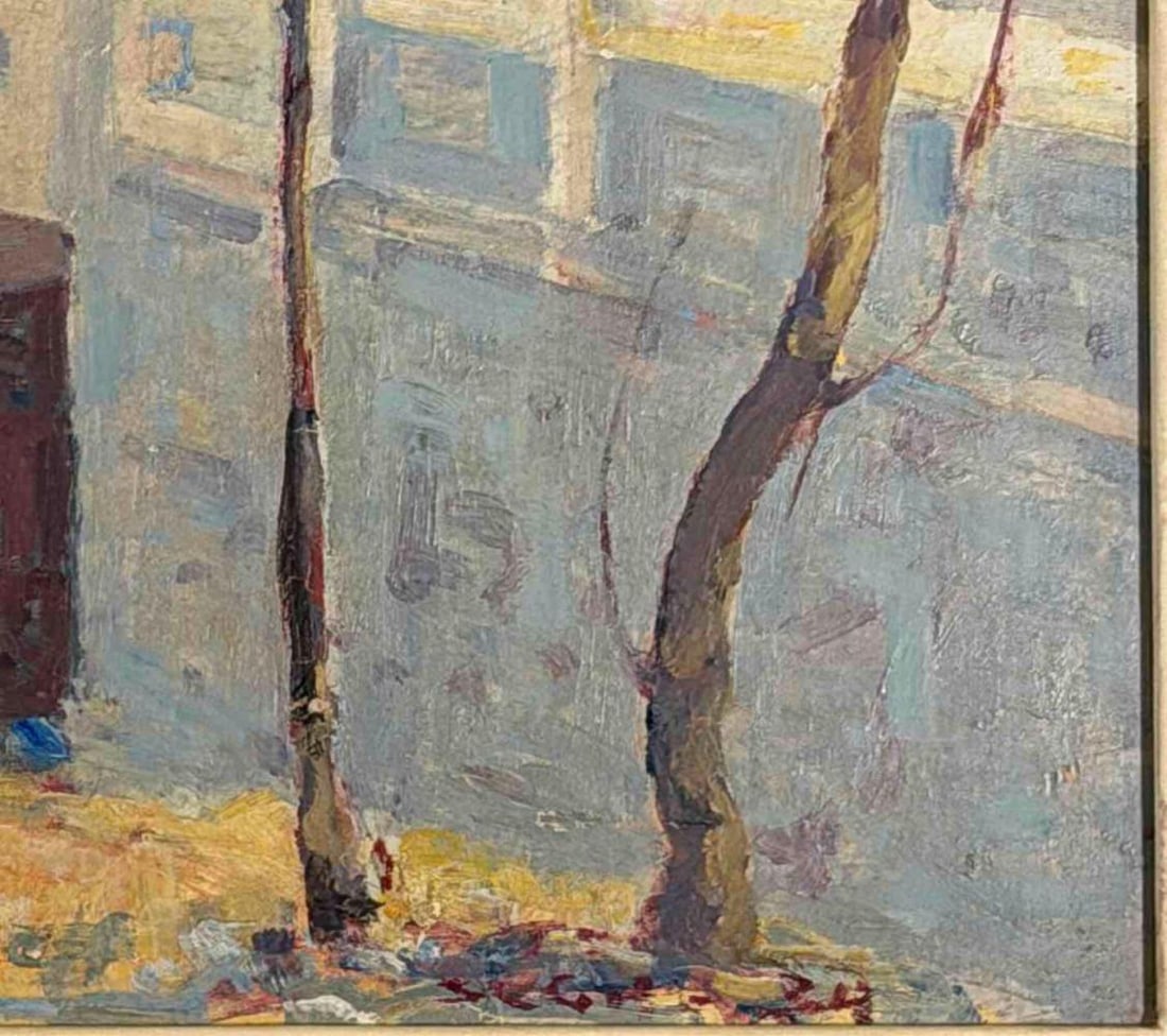 Selden Connor Gile (American, 1877-1947), Laundry Bridge, Oil On Board - 5