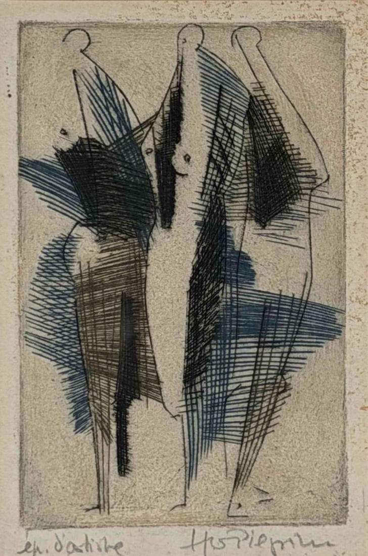 Hubertus von Pilgrim (German 1931-2016), Color Etching (1 of 8)