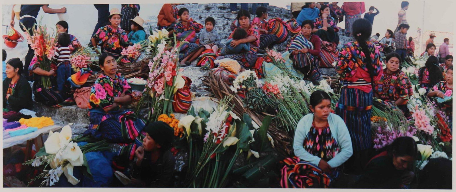 Two MacDuff Everton Chichicastenango Color Photographs: Pair of color coupler prints by MacDuff Everton (American, b. 1947), both from Chichicastenango and dated 1988. Includes Chichicastenango & Copal Smoke - Sunday, signed, titled, dated, and editioned "