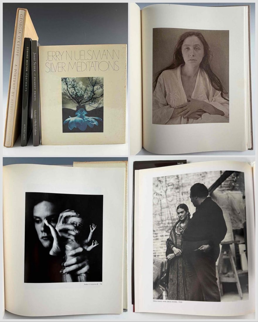 Four Photography Books: O'Keeffe, Weston, Sudek & Uelsmann (1 of 18)