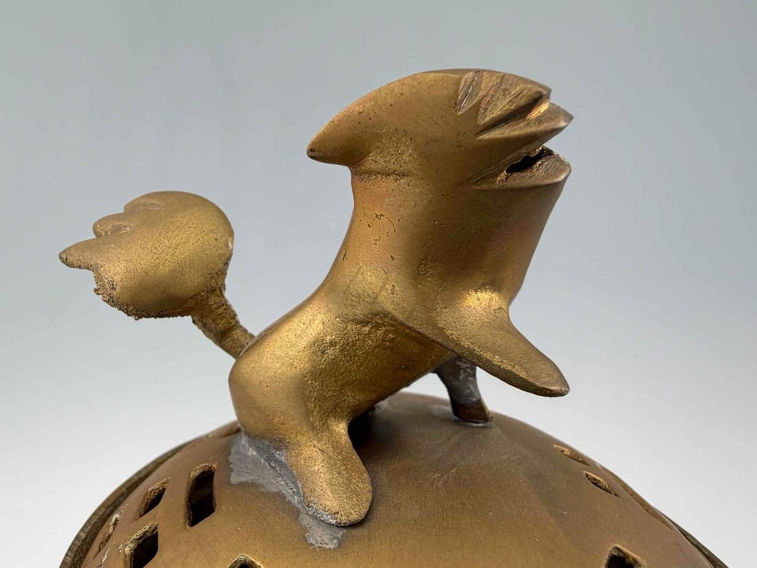 Chinese Bronze Censor - 10