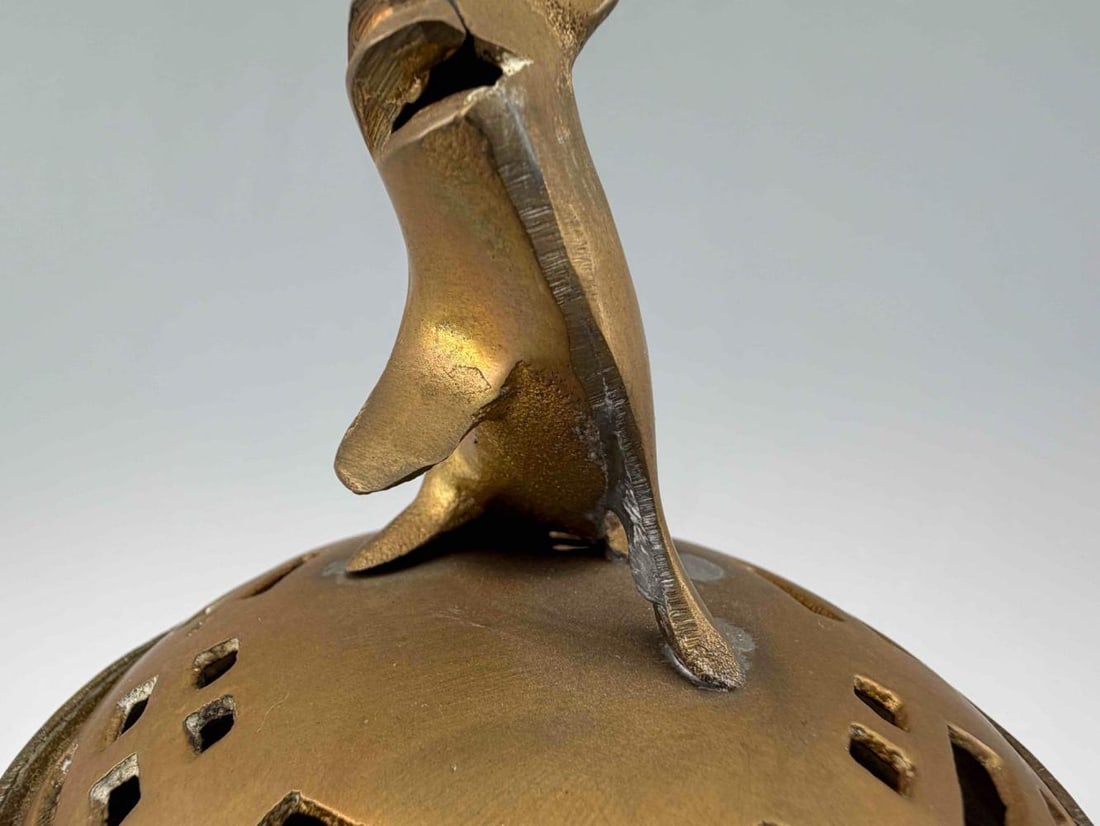 Chinese Bronze Censor - 12