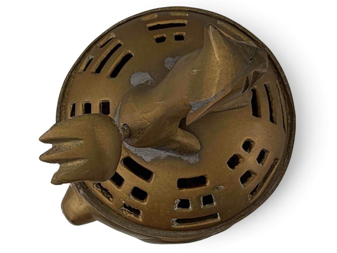 Chinese Bronze Censor - 6