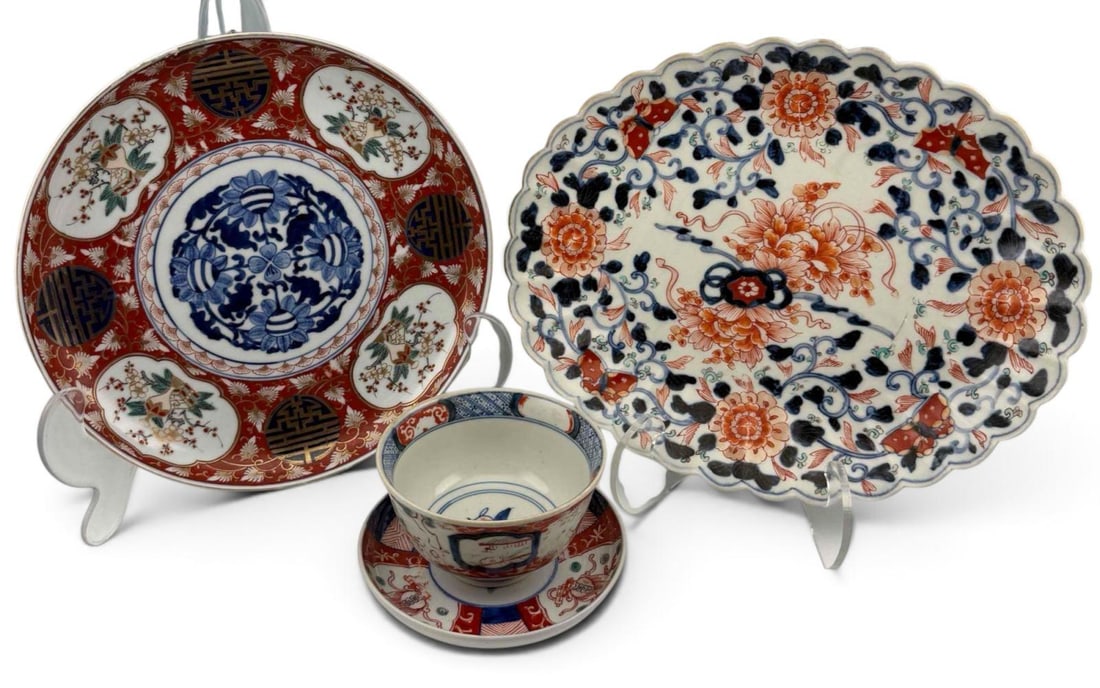 Grouping Of Japanese Imari Porcelain (1 of 20)