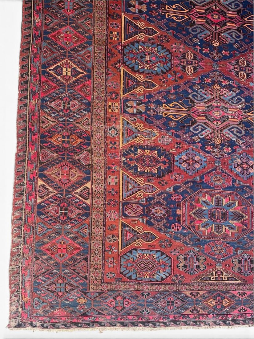 Large Older Flatweave Carpet - 2