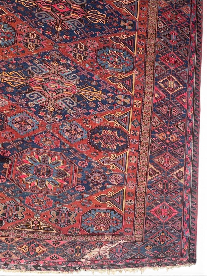 Large Older Flatweave Carpet - 3