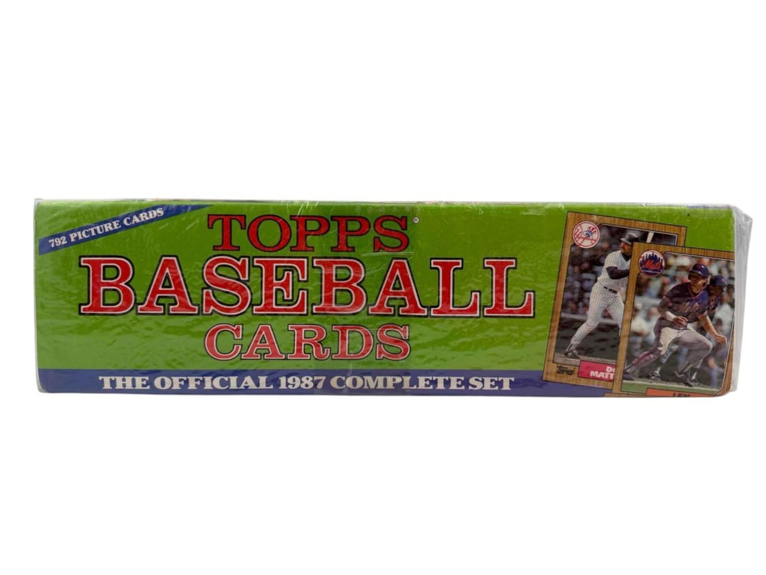 Sealed 1987 Topps Baseball Card Set (1 of 7)