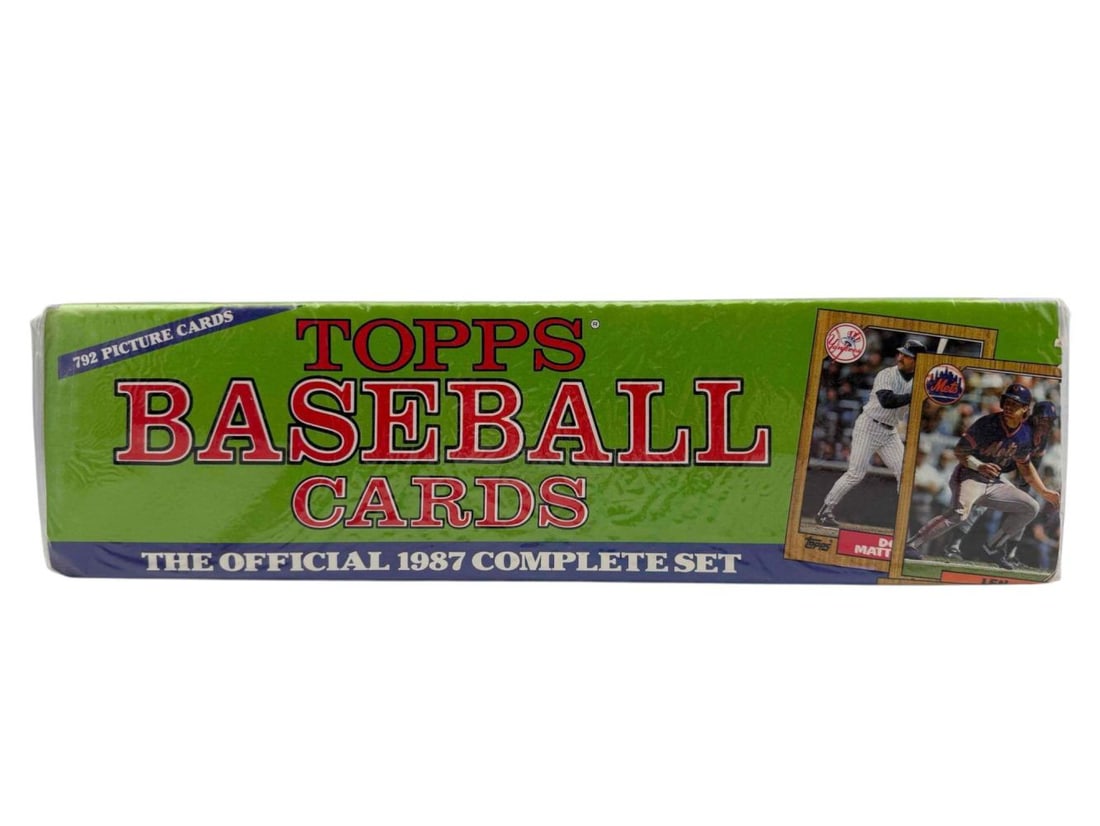 Sealed 1987 Topps Baseball Card Set (1 of 6)