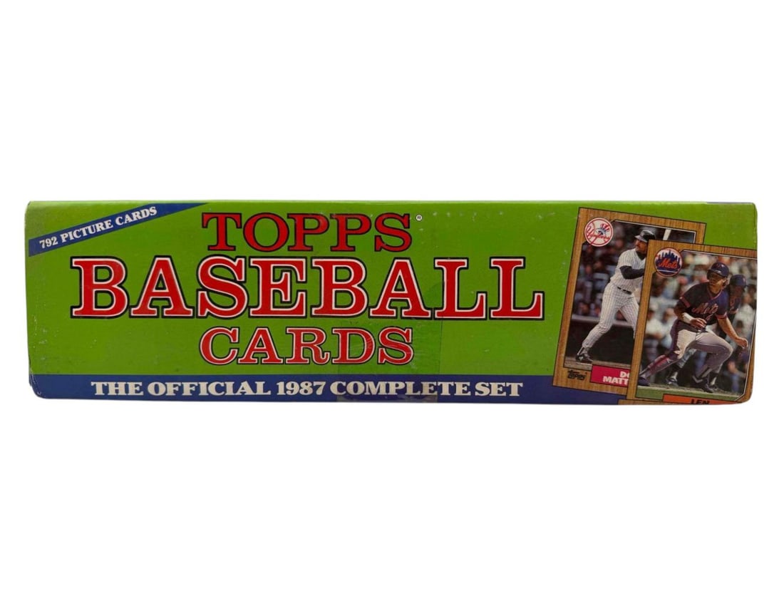 Topps Baseball Cards Official 1987 Set In Box (1 of 6)