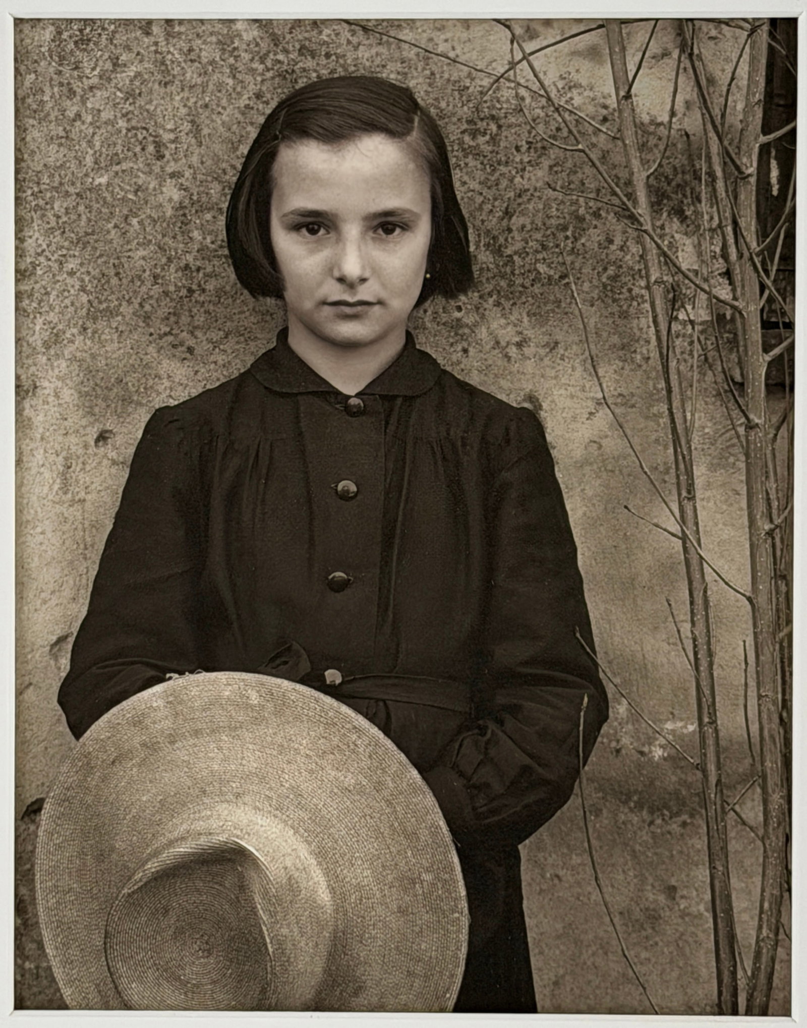 Paul Strand (American, 1890-1976), Tailor’s Apprentice, Paul Strand Archive Platinum/Palladium: Limited-edition platinum/palladium print from the original 5 x 7 in. negative, numbered 36/150 in pencil at lower right. Published in 1994 by the Paul Strand Archive, with embossed archive stamp and s