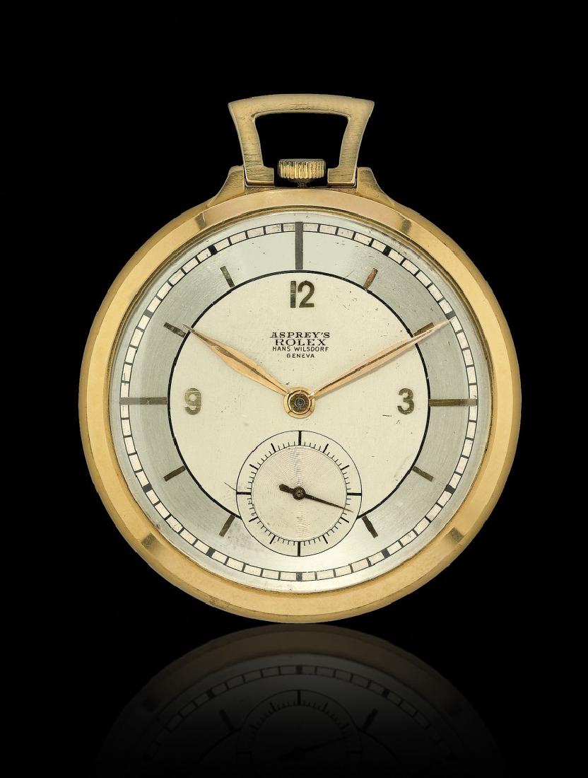 Rolex key-less dress watch, signed Asprey’s, 1940 (1 of 2)