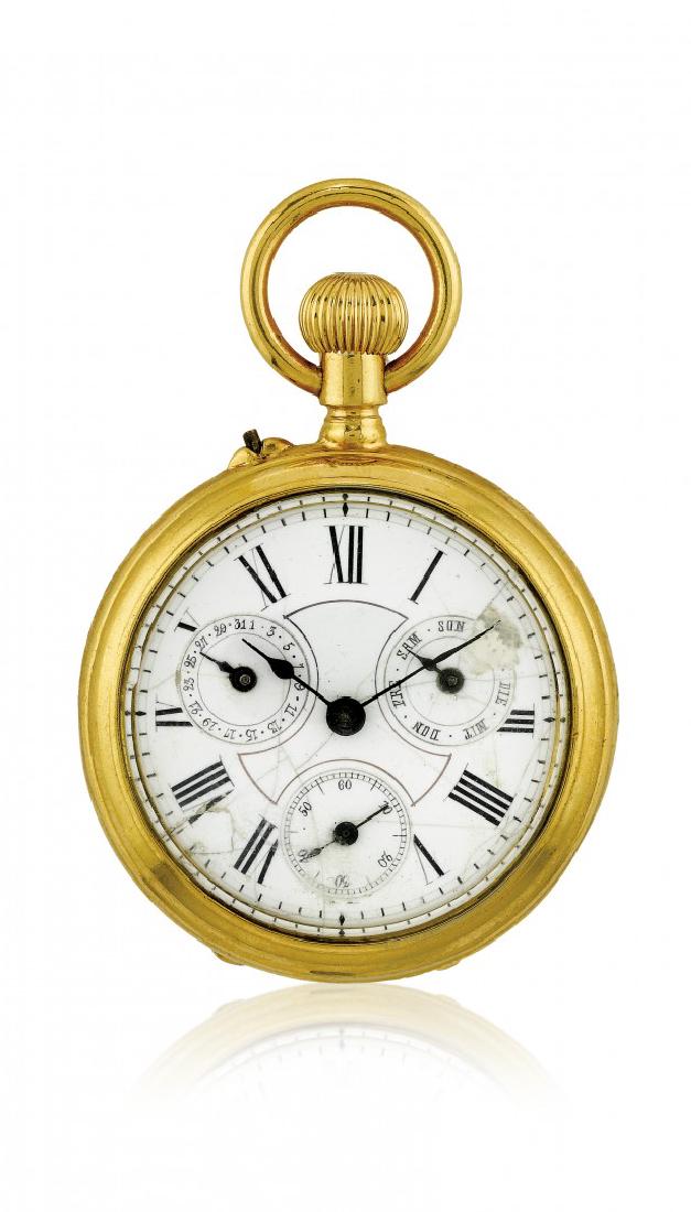 Two key-less pocket watches, 1880 (1 of 2)