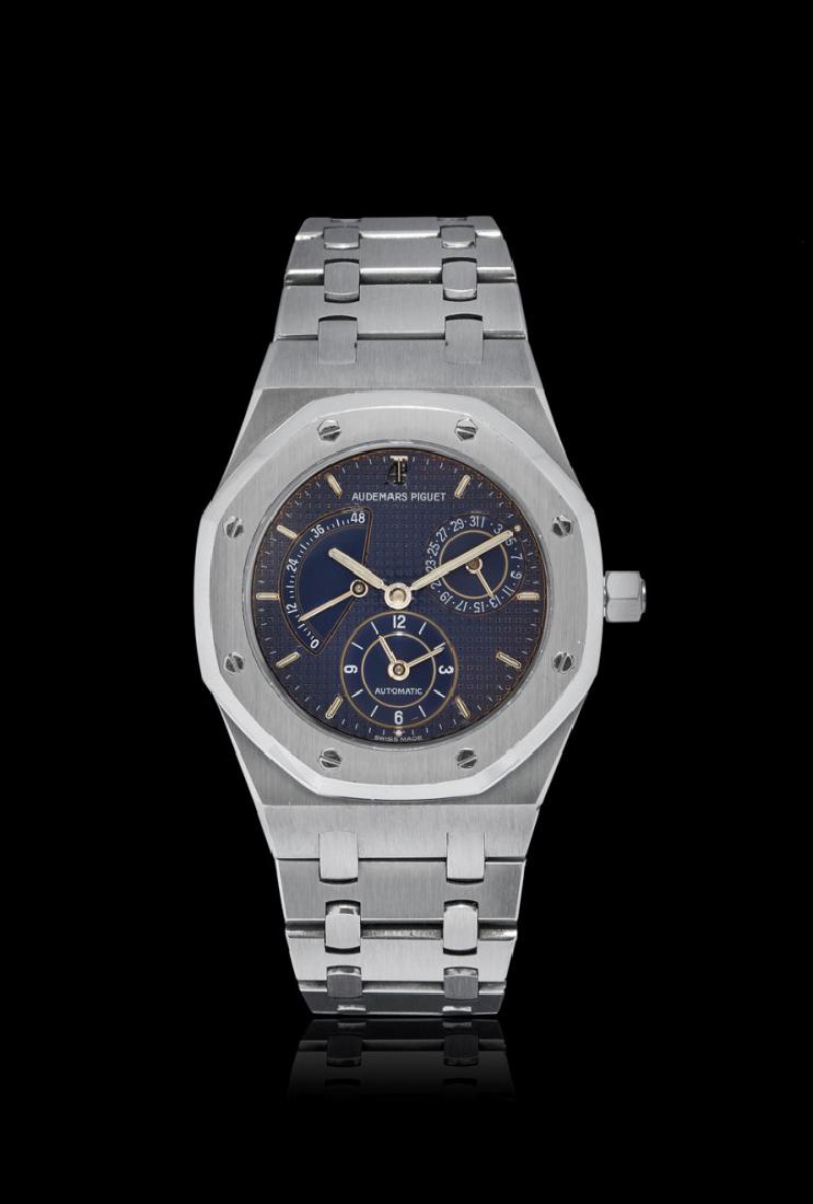Menâ€™s wristwatch Audemar Piguet Royal Oak Dual Time (1 of 1)
