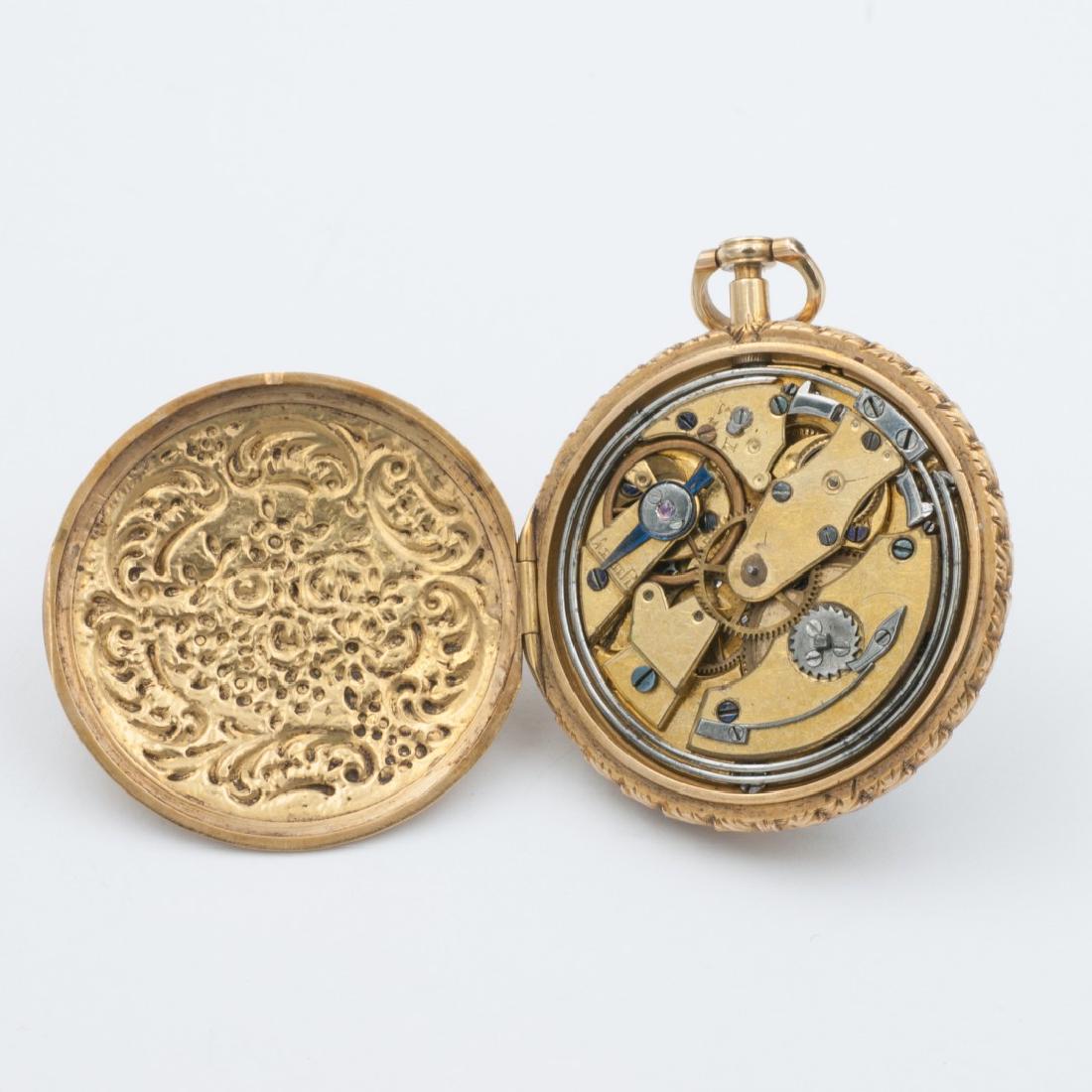 KEY-WINDING POCKET WATCH WITH QUARTER REPEATER, 1850 (1 of 1)