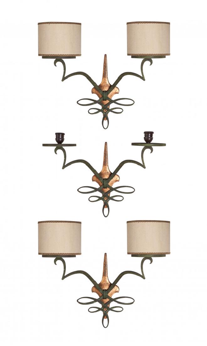 PIERLUIGI COLLI (ATTRIBUTED) THREE APPLIQUES 1940S (1 of 1)