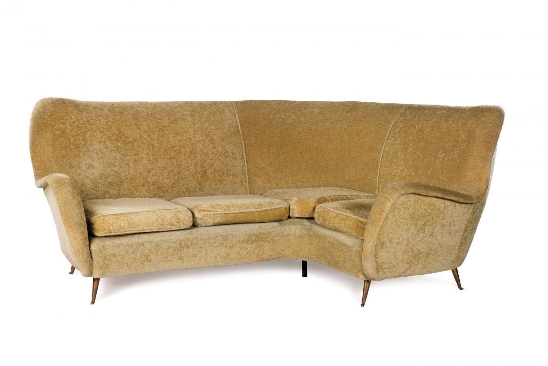 I.S.A. CORNER SOFA, ITALY 1955 CIRCA (1 of 1)
