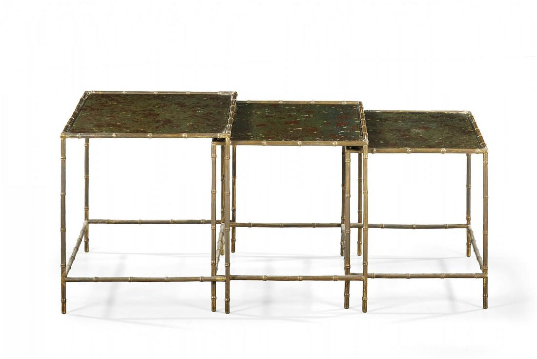 Three small stackable tables  Italy, 1970s (1 of 1)