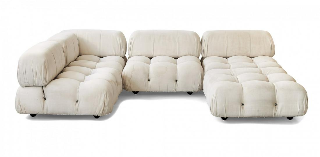 MARIO BELLINI 1935 Five 'Camaleonda'  modular elements (1 of 1)