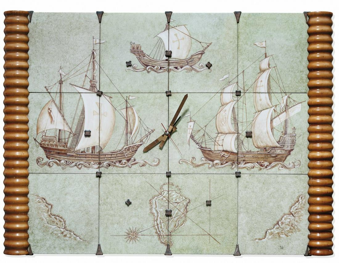 ERNESTO VALABREGA  1901-1944 Grande orologio da parete (1 of 1)