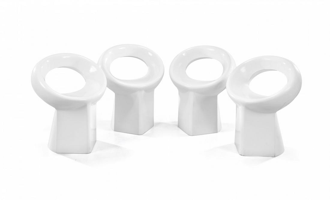 AUGUSTO BETTI  1919-2013 Quattro sedie 'Ciclope' per (1 of 1)