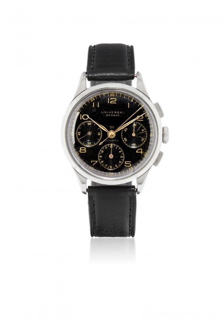 UNIVERSAL GÈNEVE COMPAX 30 REF. 22522, 40s (1 of 4)