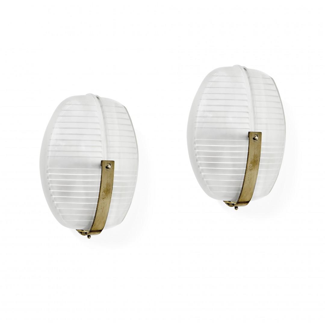 VICO MAGISTRETTI 1920-2006 Due lampade da parete (1 of 1)