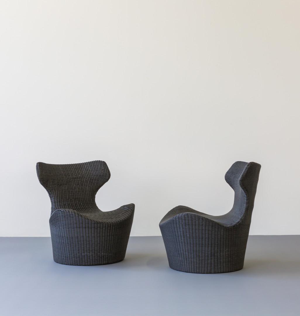 NAOTO FUKASAWA  QUATTRO POLTRONE 'â€˜PICCOLA PAPILIO OUTDOORâ€™ PER B&B ITALIA - FOUR 'PICCOLA (1 of 1)