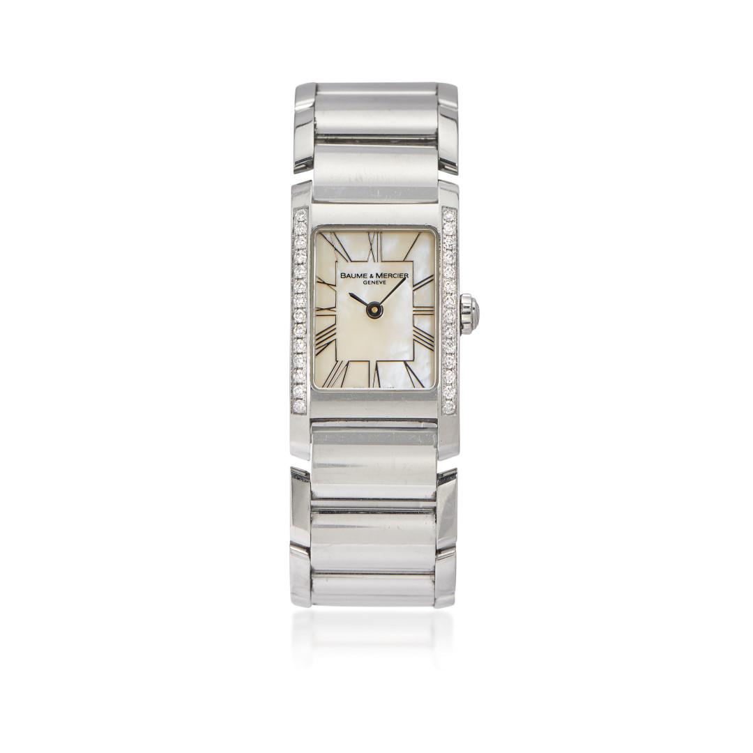 BAUME & MERCIER HAMPTON REF. 65406 WITH DIAMONDS, 2000s (1 of 1)
