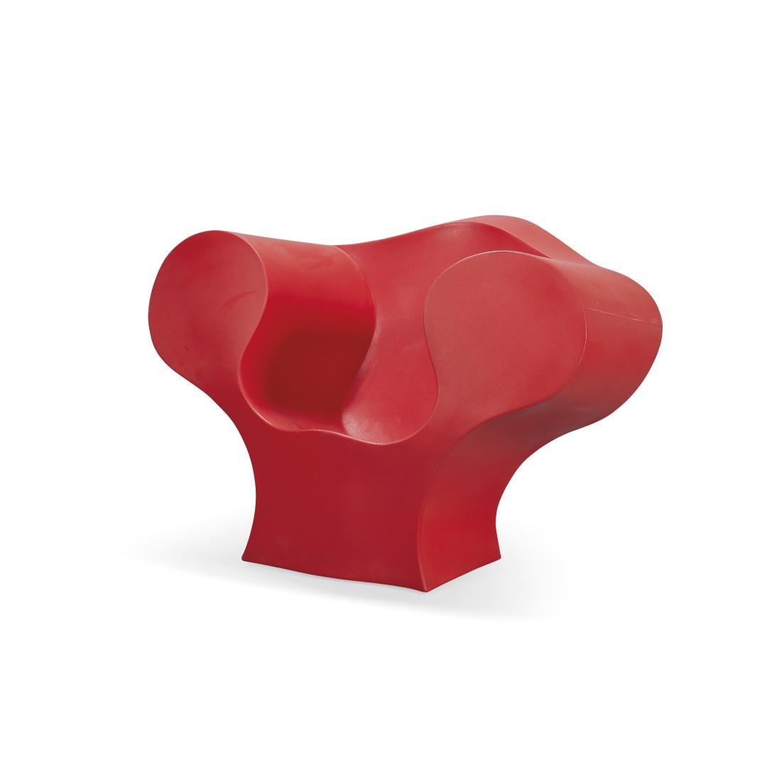 RON ARAD 1951 'Big Easy' armchair for Moroso: Big Easy' armchair for Moroso 1994 Polyethylene. Original mark. 36.61 x 52.76 x 29.53 in.