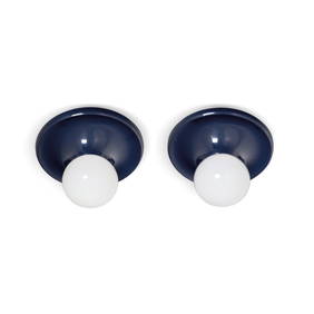 ACHILLE E PIER GIACOMO CASTIGLIONI Due lampade da soffitto ‘Light Ball’ per Flos, 1965 - ACHILLE (1 of 1)