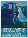 MARCELLO DUDOVICH  1878-1962 Società Torinese Automobili Elettrici / Torino  1908 circa