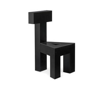 ARMANDO TESTA 1917-1992 Sedia ‘AT chair’ per Tecno 1990 - ARMANDO TESTA 1917-1992 ‘AT: Legno laccato. Firmato e numerato 016/100. 93,30 x 51,70 x 54,00 cm - Lacquered wood. Signed and numbered 016/100. 36.73 x 20.35 x 21.26 in.