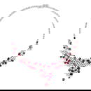 Girocollo in diamanti e rubini - diamond and ruby necklace