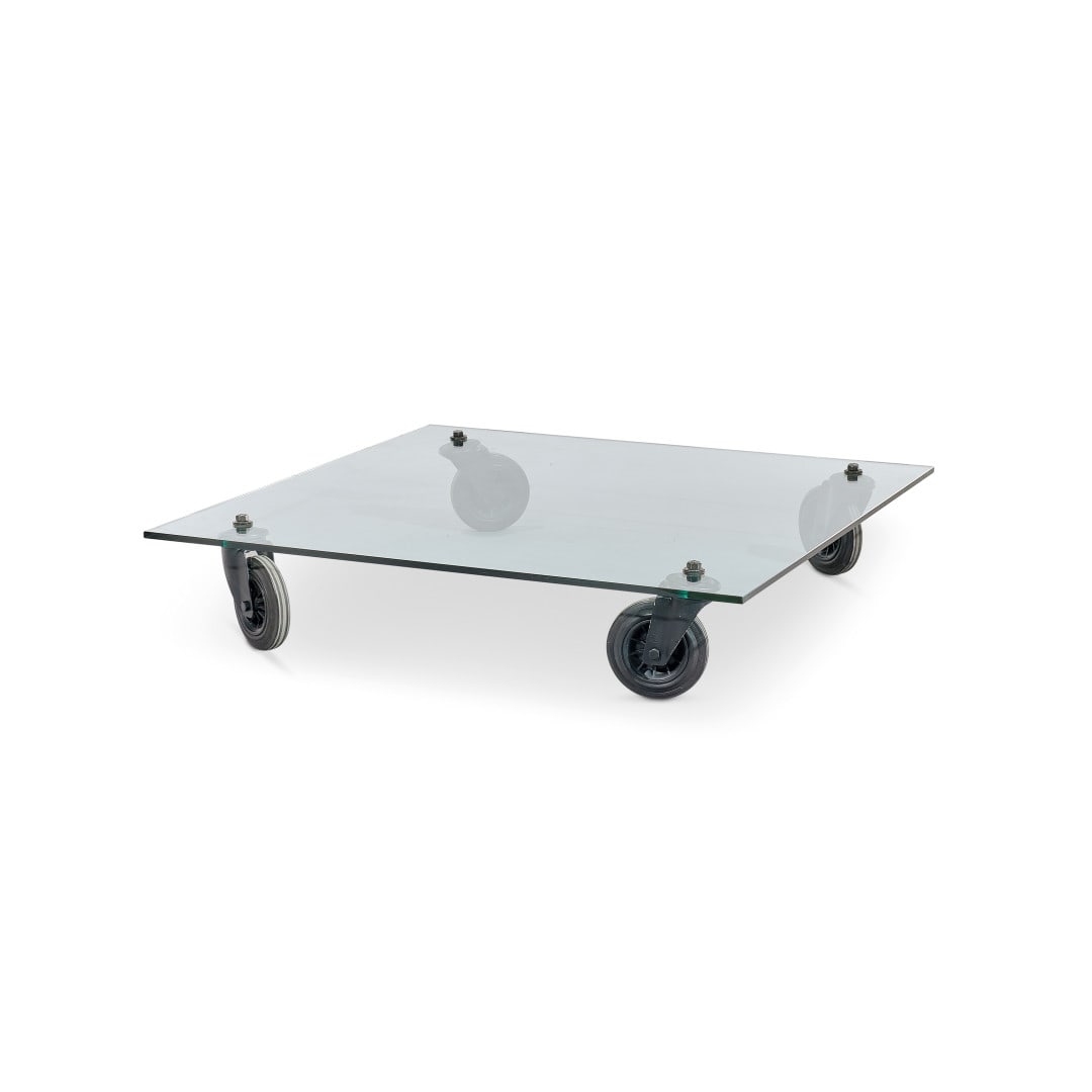 GAE AULENTI  1927-2012 Tavolo basso per Fontana Arte   anni '80 - GAE AULENTI  1927-2012 Low table (1 of 1)