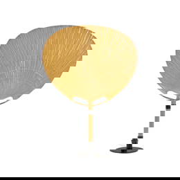 INGO MAURER  1932-2019 Lampada da tavolo serie ‘Uchiwa’ per Design M  1973  - INGO MAURER
