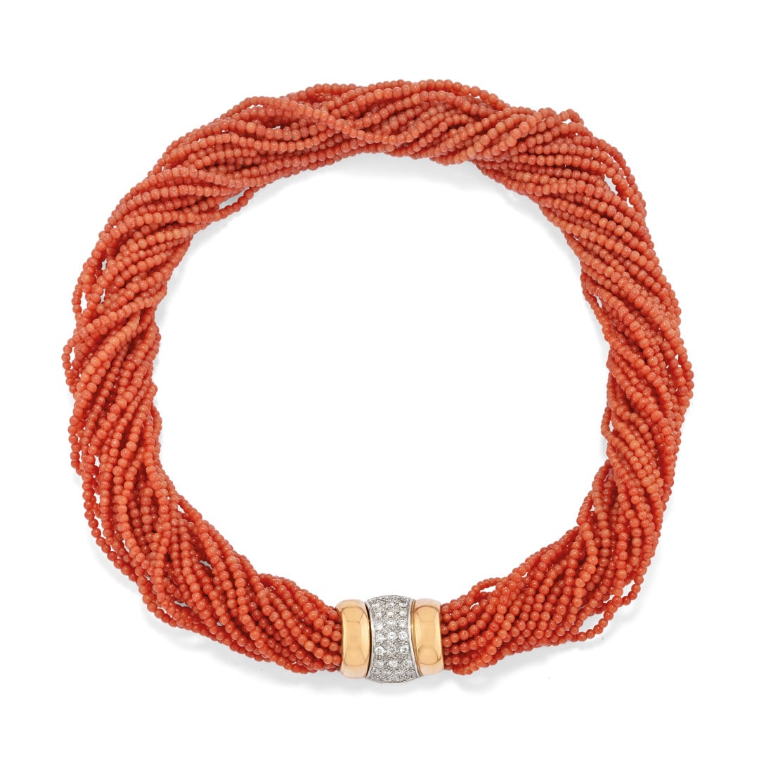 COLLANA IN CORALLO - CORAL NECKLACE
