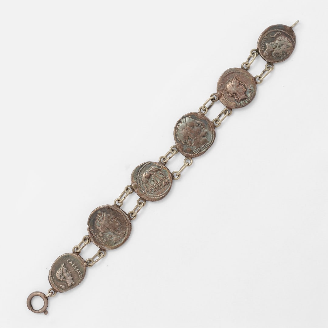 BRACCIALE MONETE ROMANE  - ROMAN COIN BRACELET (1 of 1)