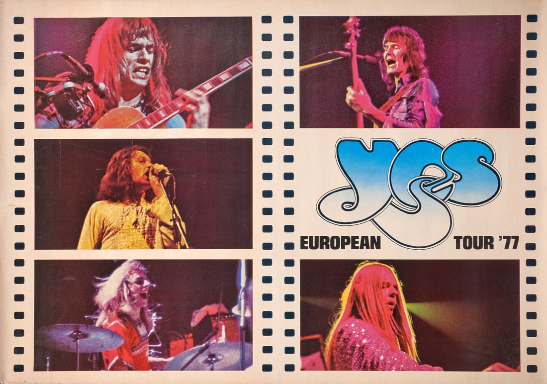 Abba In Concert 1979 North American Tour Poster