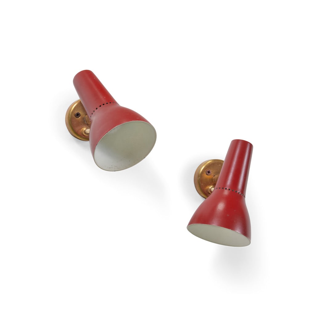 GIUSEPPE OSTUNI Due lampade da parete ‘109’ per O -Luce  1949  - GIUSEPPE OSTUNI Two ‘109’ (1 of 1)