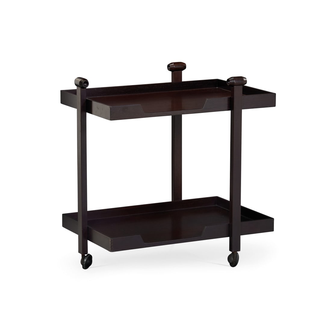 FRANCO ALBINI 1905-1977 Carrello ‘CR20’ per Poggi 1958 - FRANCO ALBINI 1905-1977 ‘CR20’: Legno. 68,00 x 68,00 x 46,00 cm - Wood. 26.77 x 26.77 x 18.11 in.