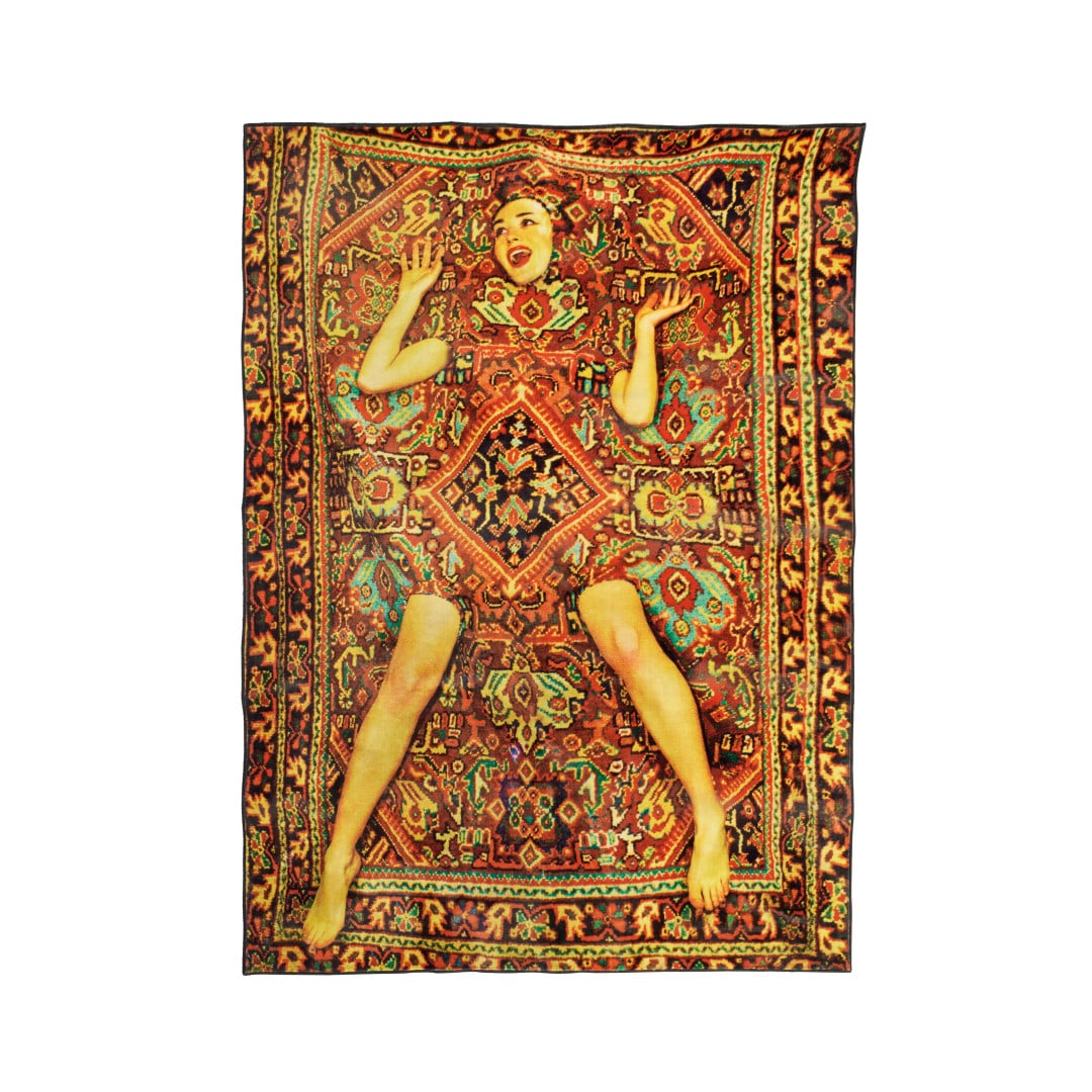 MAURIZIO CATTELAN & PIERPAOLO FERRARI Tappeto ‘Lady on carpet’ per Seletti  XXI secolo  - (1 of 1)