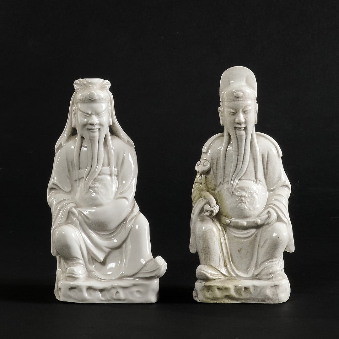 Two taoist immortals China, Qing dynasty (1 of 1)