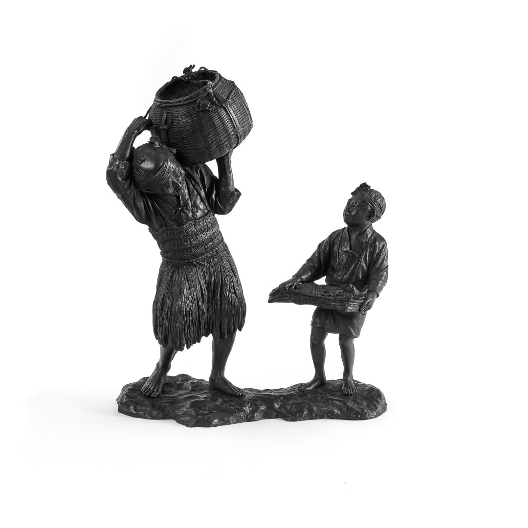 Large okimono  Japan, Meiji period (1 of 1)