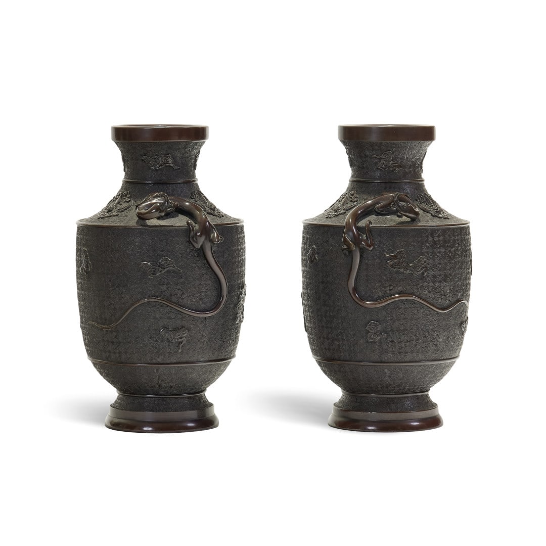 Pair of vases  Japan, Meiji period (1 of 1)