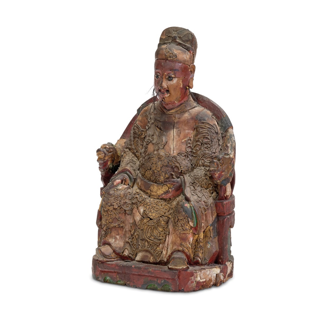 Seated dignitary China, 19th Century (1 of 1)