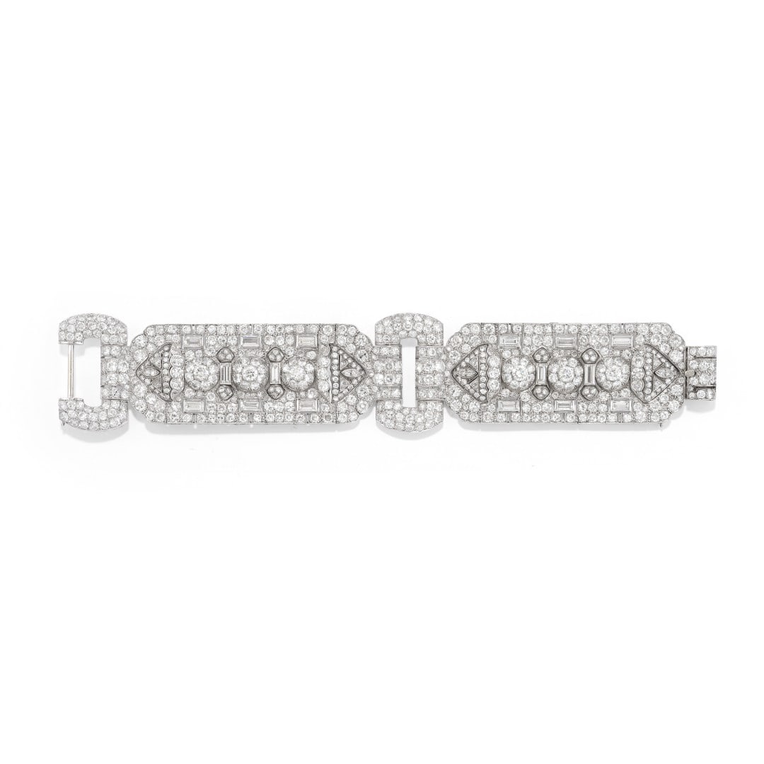 BRACCIALE IN DIAMANTI - DIAMOND BRACELET (1 of 2)