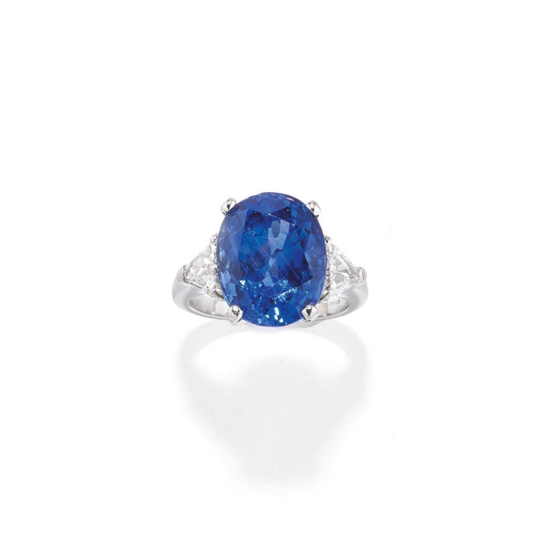 ANELLO IN ZAFFIRO - SAPPHIRE RING (1 of 2)